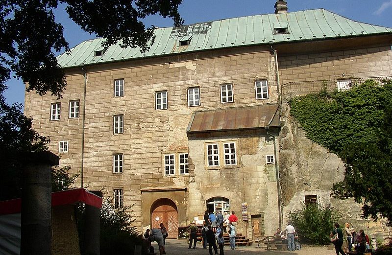Чешский замок в Богемии